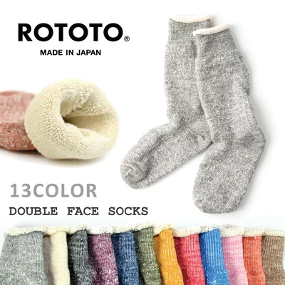 Double face socks【Rototo】